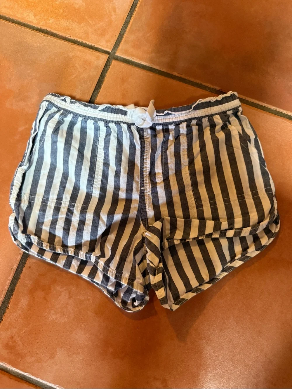 GAP Navy and White Striped Kids Shorts